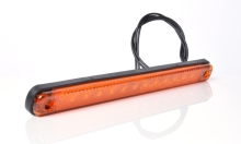 Svítilna boční obrysová LED WAS W115 SLIM, 12-24V, s odrazkou (3)
