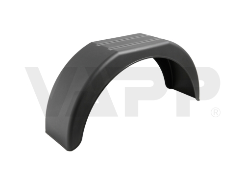 Blatník plast 14''/220 mm DOMAR černý lomený