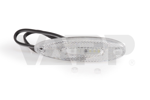 Svítilna přední obrysová LED Fristom FT-076, 12-36V, kabel QS75
