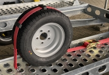 Upínací souprava 50mm, 5t/3m, dvojité háky + 3x protiskluzový segment (3)