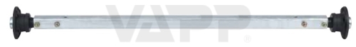 Náprava VAPP NB75 ( 750kg) a=1400 mm, c=1830 mm, 100x4