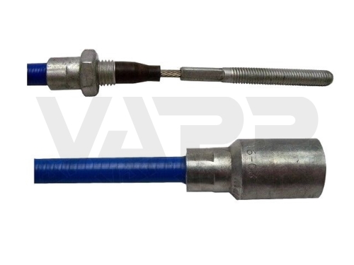 Lanovod brzdový KNOTT nerez  730/940 mm, závit M8