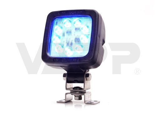 Svítilna pracovní WAS W81 LED, 12-24 V, modré světlo